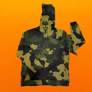 Men's Mesh Camo Ryder Pull Over Hoodie
